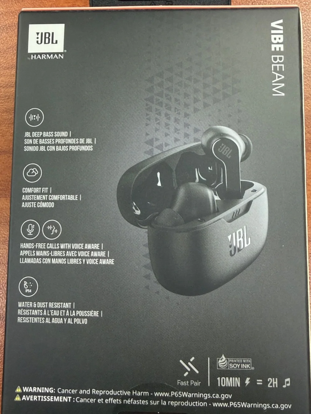 JBL Vibe Beam True Wireless Earbuds - Black (((NEW)))